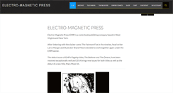 Desktop Screenshot of electromagneticpress.com